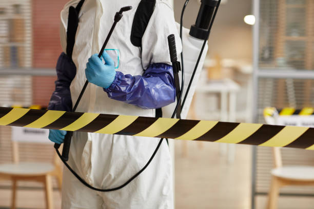 Professional Infectious Disease Decontamination technician working in Denville, NJ